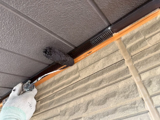 付帯部塗装工事