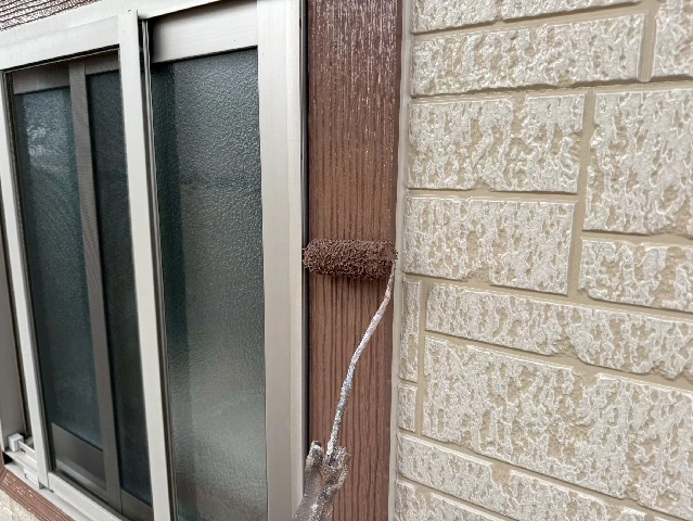 付帯部塗装工事