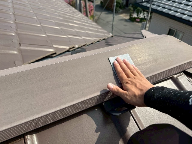 付帯部塗装工事