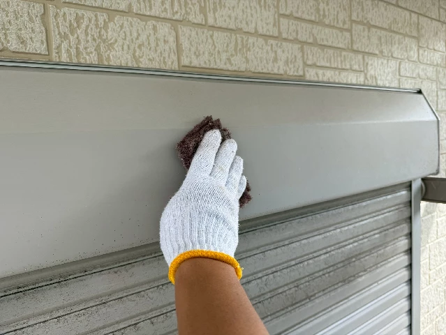 付帯部塗装工事