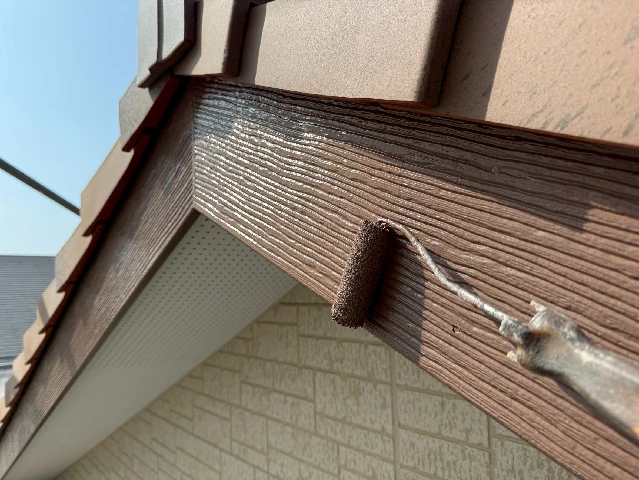 付帯部塗装工事