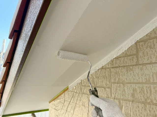 付帯部塗装工事