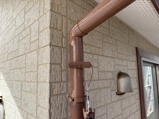 付帯部塗装工事