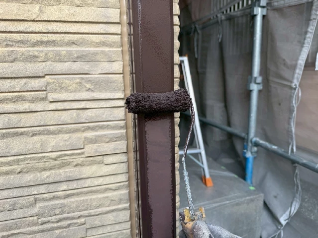 付帯部塗装工事