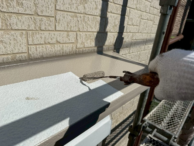 付帯部塗装工事