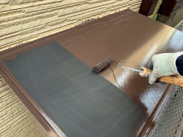 付帯部塗装工事