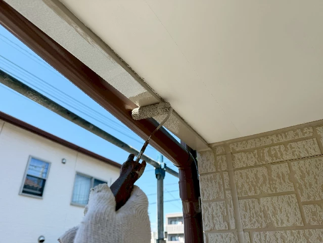 付帯部塗装工事