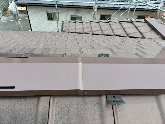 付帯部塗装工事