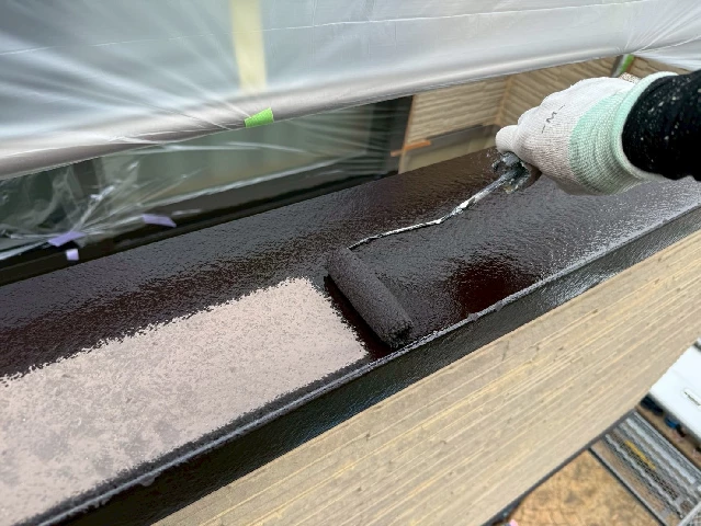 付帯部塗装工事