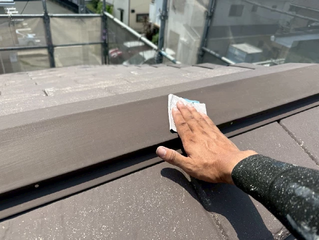 付帯部塗装工事