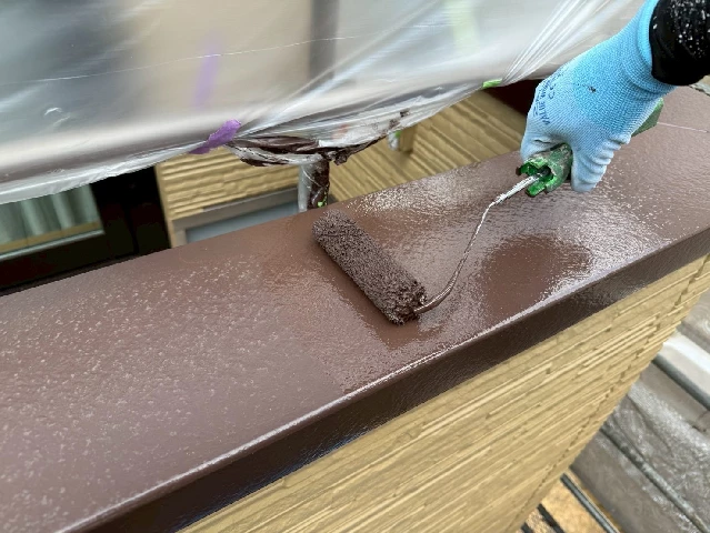 付帯部塗装工事