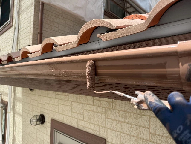 付帯部塗装工事