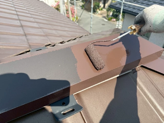 付帯部塗装工事