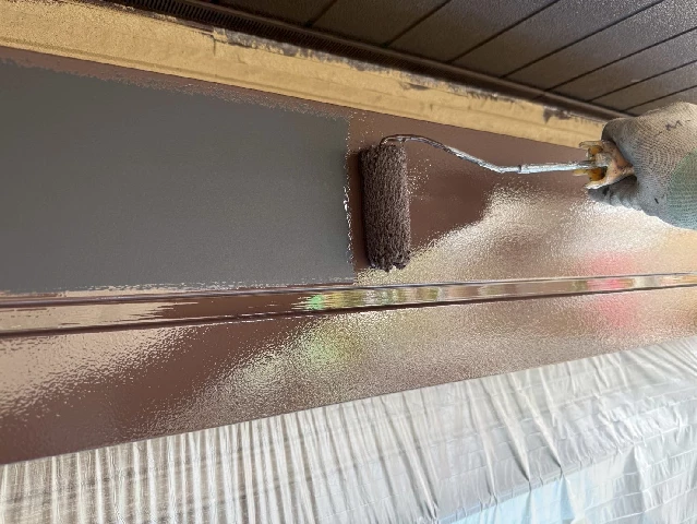 付帯部塗装工事