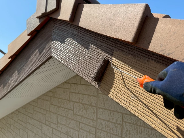 付帯部塗装工事