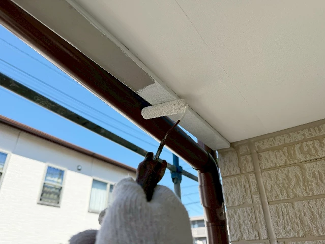 付帯部塗装工事