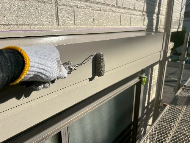 付帯部塗装工事