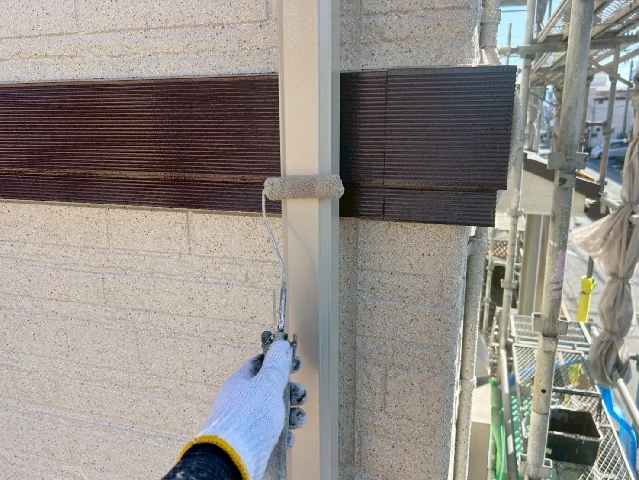 付帯部塗装工事