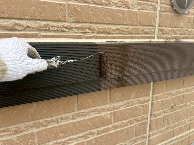 付帯部塗装工事