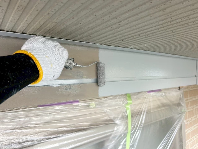 付帯部塗装工事