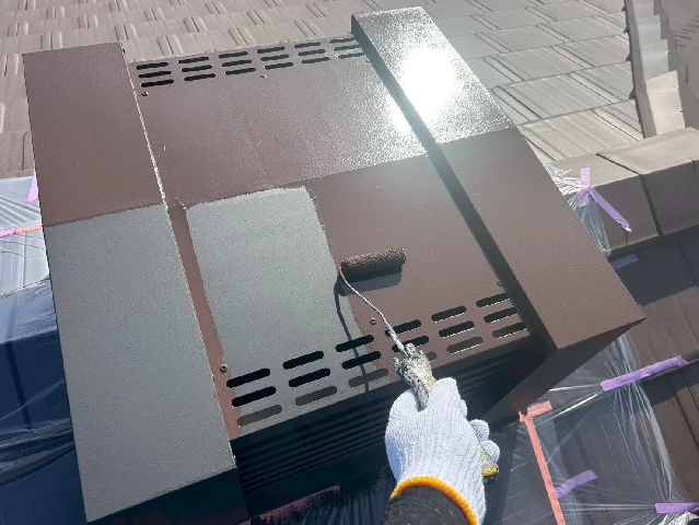 付帯部塗装工事