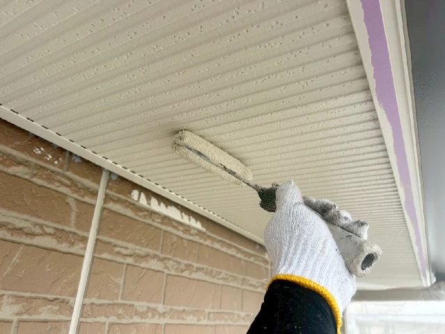 付帯部塗装工事