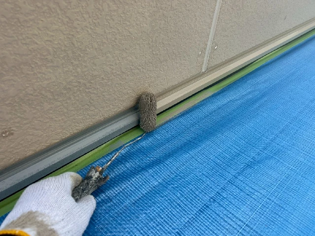 付帯部塗装工事