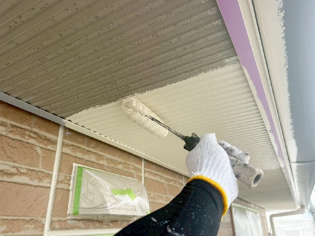 付帯部塗装工事