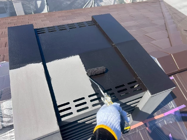 付帯部塗装工事