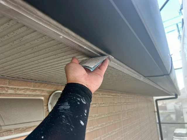 付帯部塗装工事