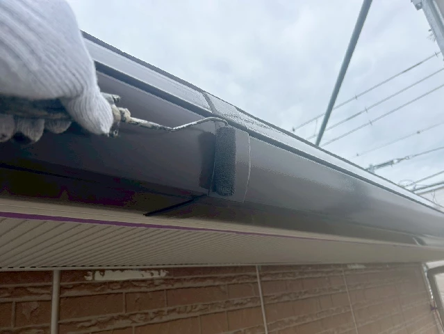 付帯部塗装工事