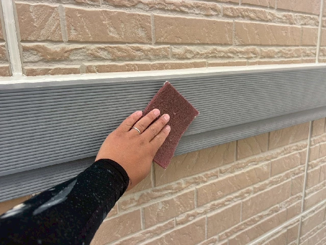 付帯部塗装工事