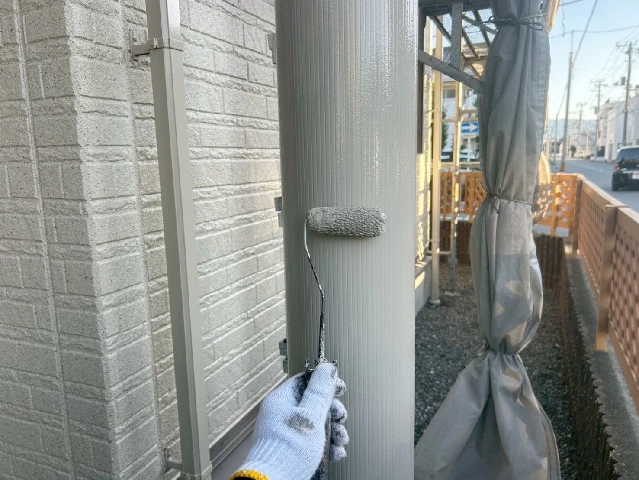 付帯部塗装工事