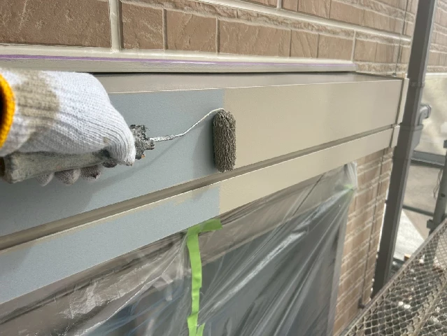 付帯部塗装工事