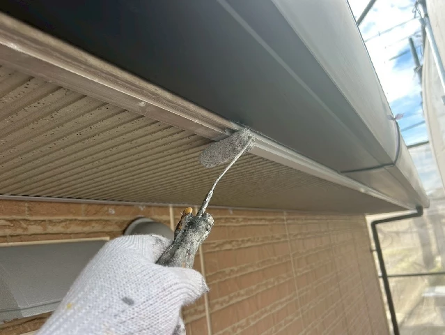 付帯部塗装工事