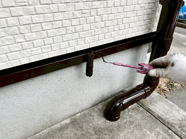 付帯部塗装工事