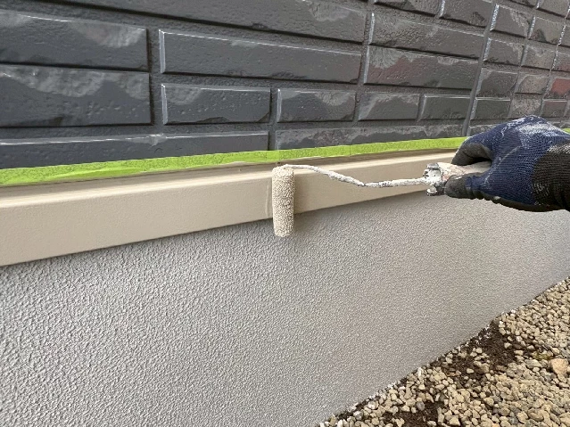 付帯部塗装工事