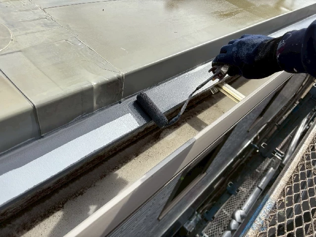 付帯部塗装工事