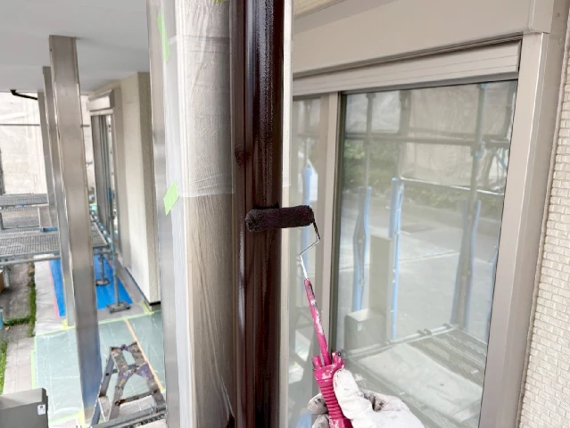 付帯部塗装工事