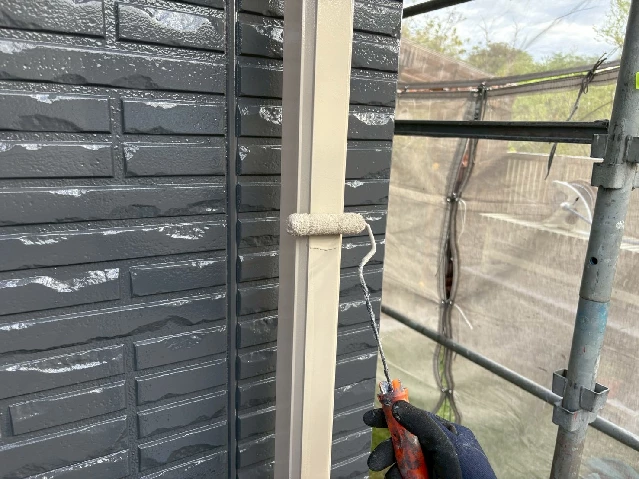 付帯部塗装工事