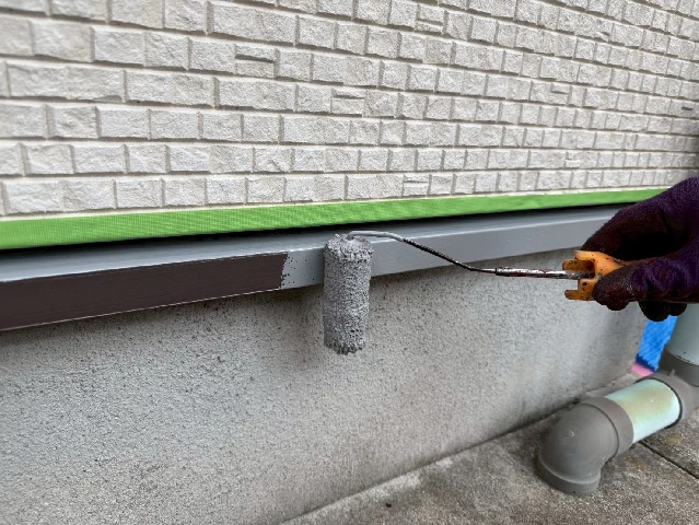 付帯部塗装工事