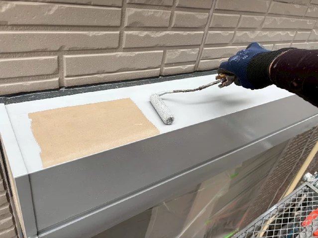 付帯部塗装工事