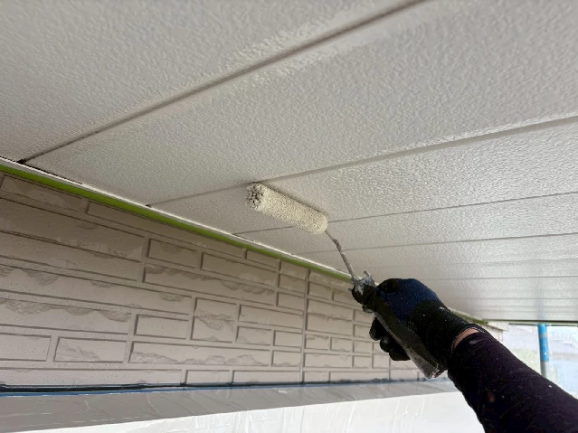 付帯部塗装工事