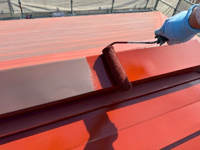 付帯部塗装工事