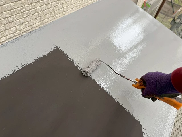 付帯部塗装工事