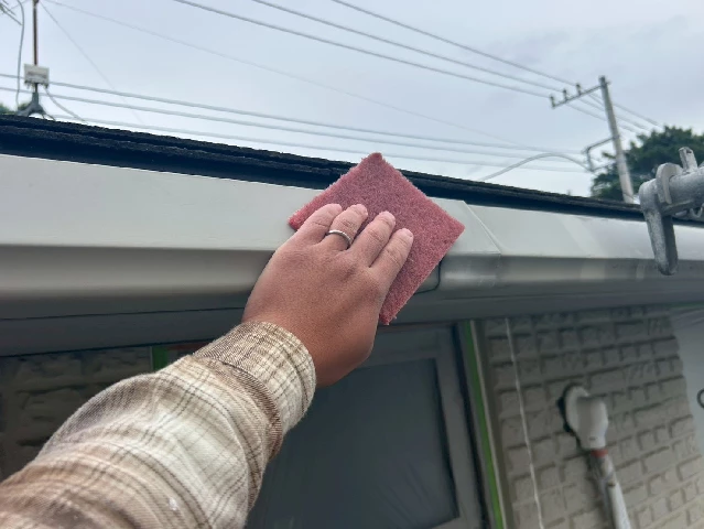 付帯部塗装工事