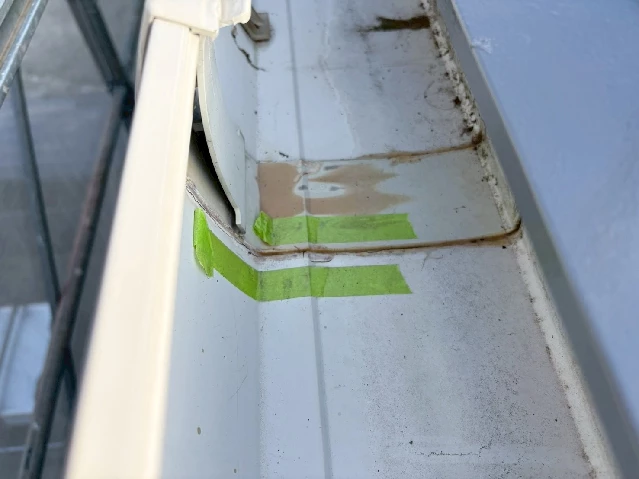 付帯部塗装工事