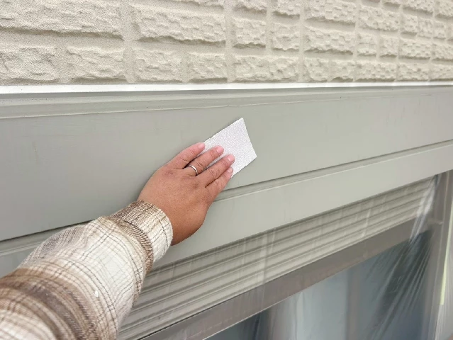 付帯部塗装工事