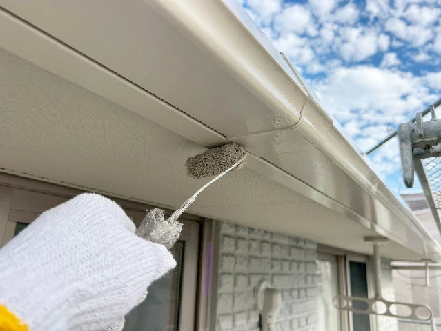 付帯部塗装工事