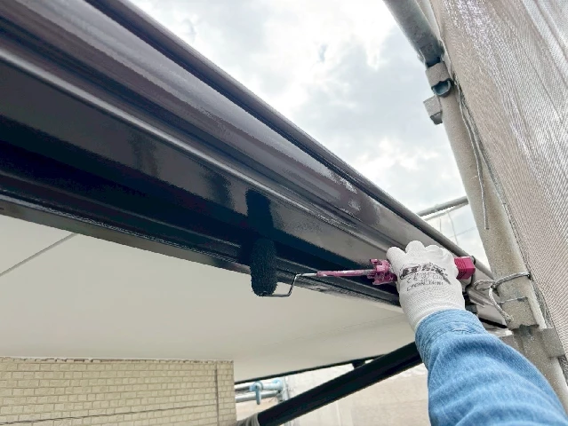 付帯部塗装工事